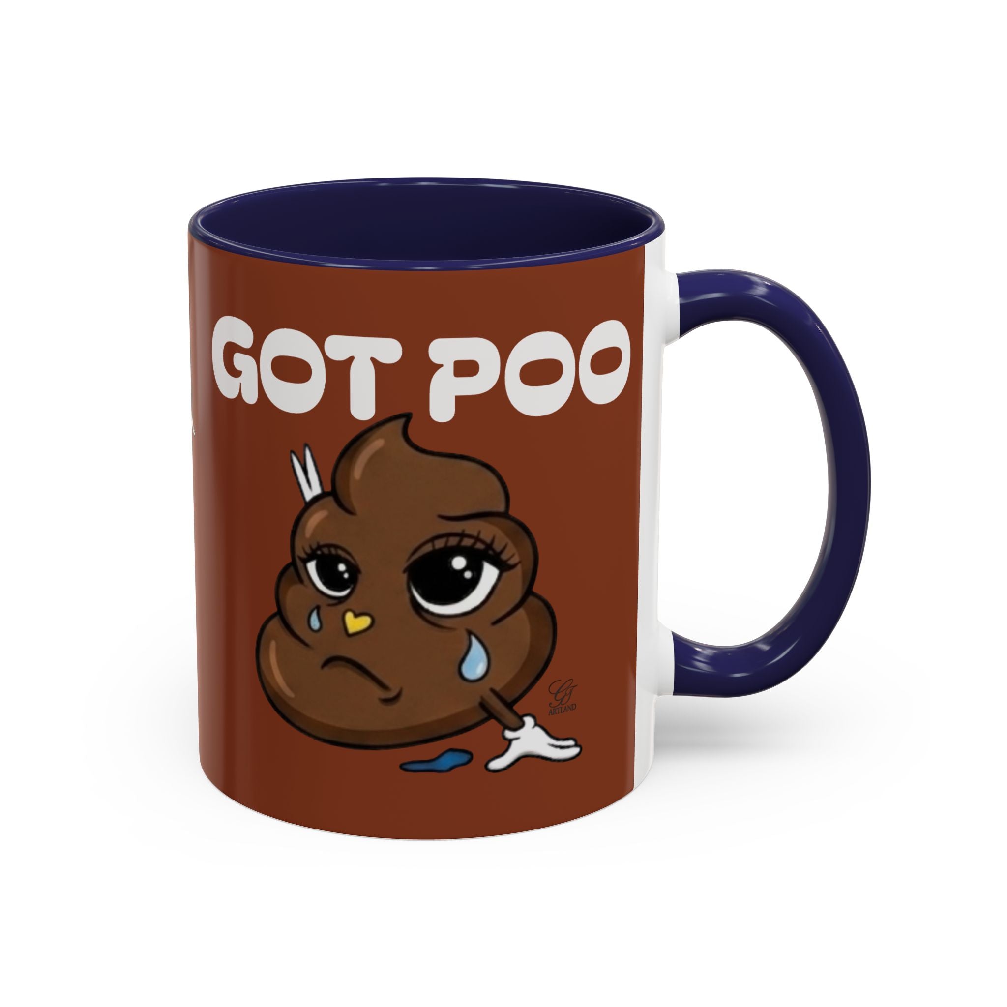 Coffee Mug — 'Got Poo' Funny Poop Coffee Mug, Humor Gift for Friends & Gag Occasions by GT Artland