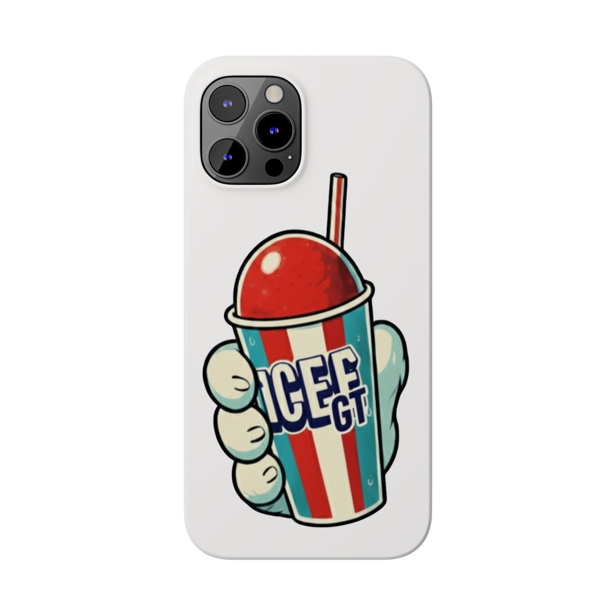 ICEE Slush Cup Slim Phone Case | Red White Blue Slushie