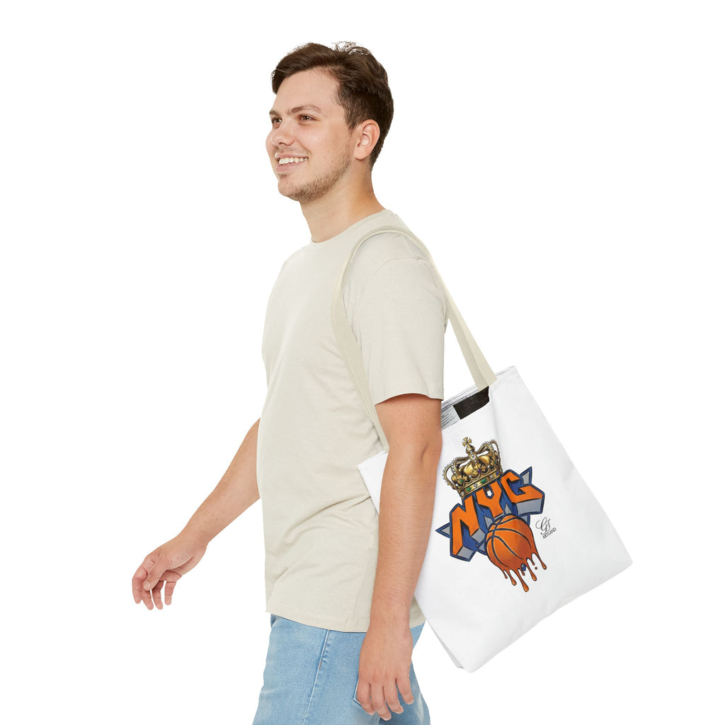 NYC Crown Basketball tote bag | Streetwear City Sports design