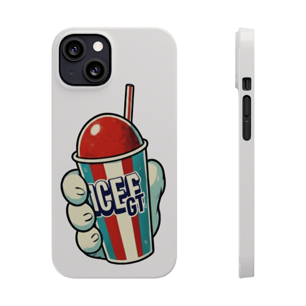 ICEE Slush Cup Slim Phone Case | Red White Blue Slushie