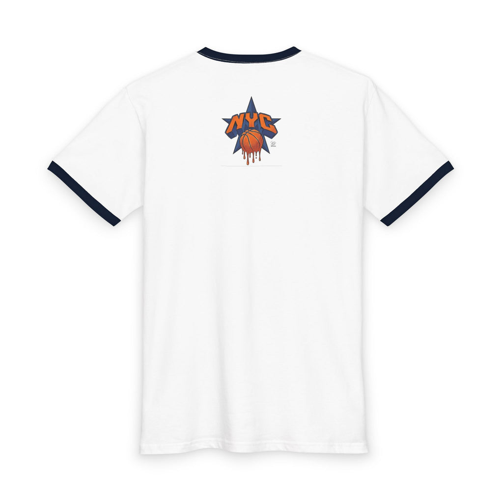 NYC Dripping Basketball Star graphic tee