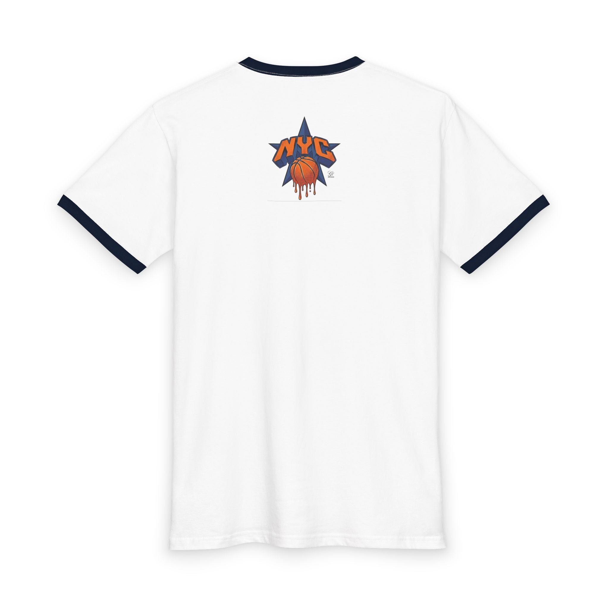 NYC Dripping Basketball Star graphic tee