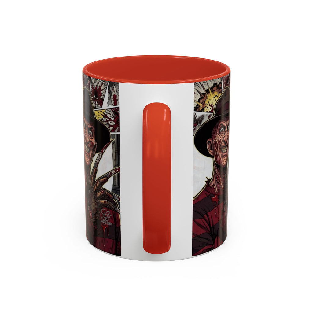 Elm Street Gangsta Horror Illustration COFFEE MUG | Horror Slasher Artwork by GT Artland