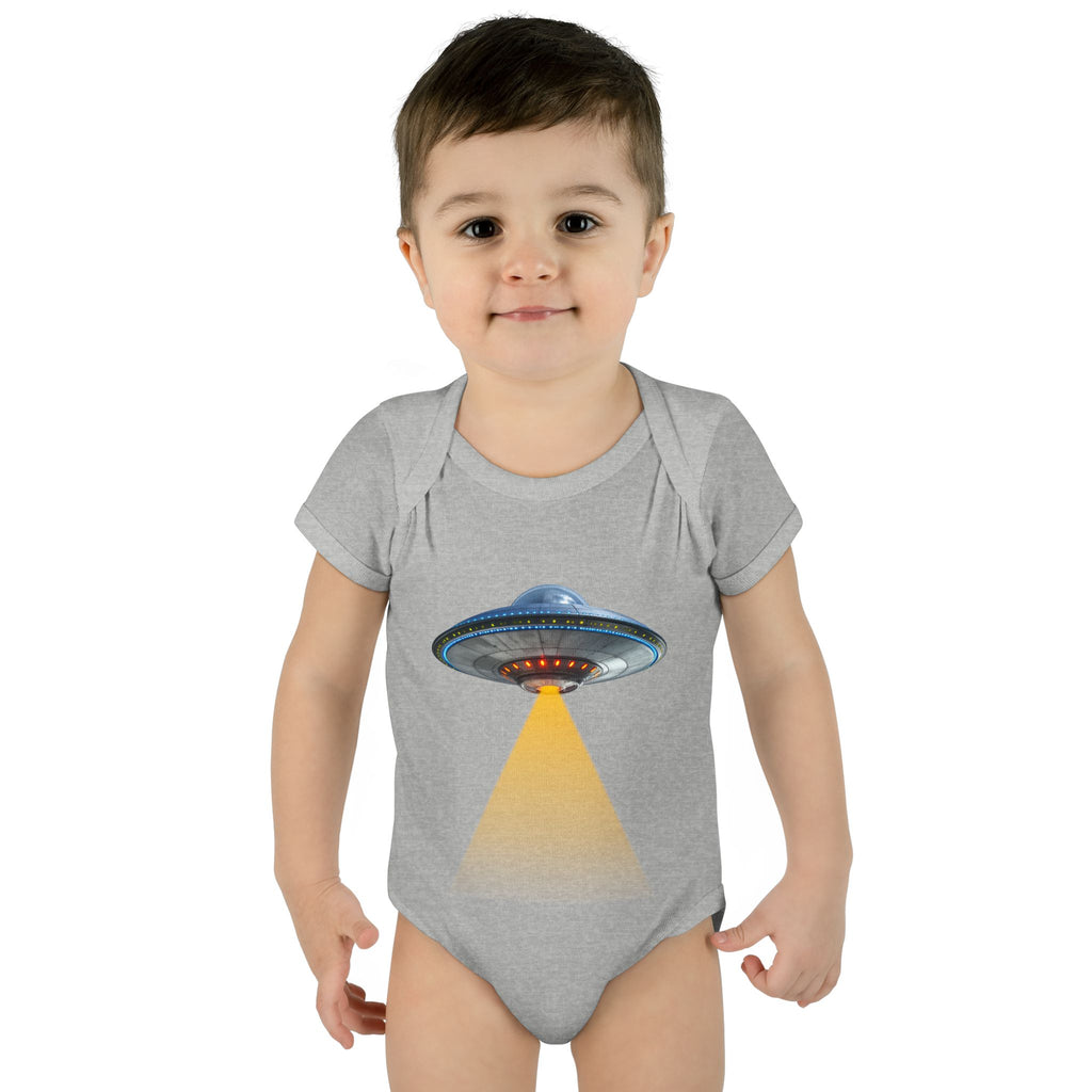 UFO Infant Bodysuit | Cute Alien Spaceship Baby Onesie
