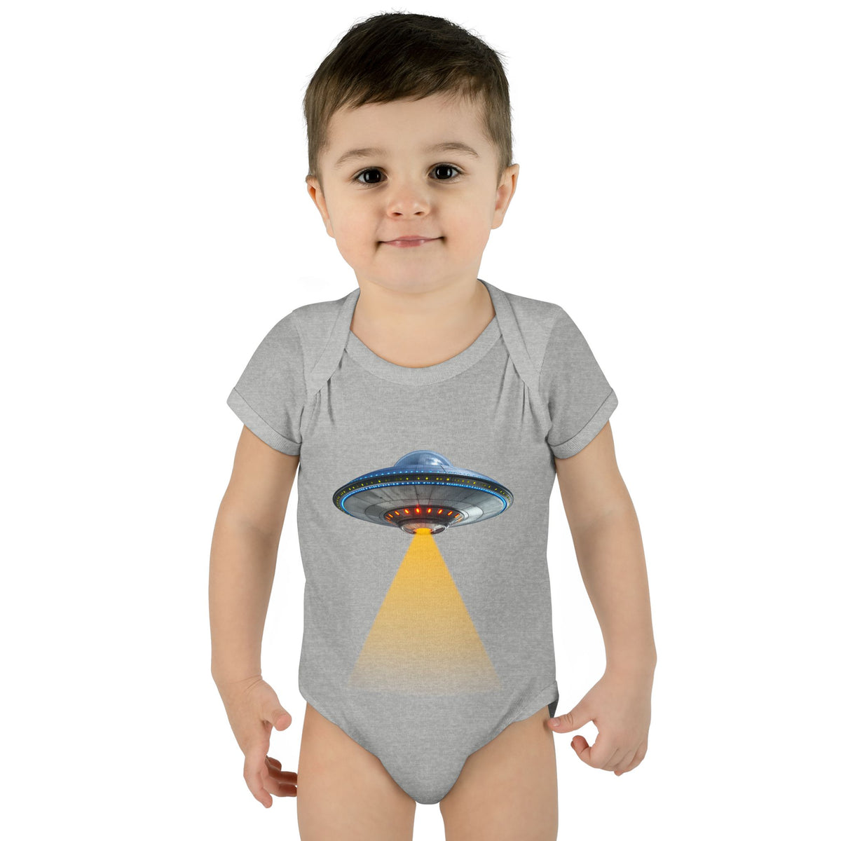 UFO Infant Bodysuit | Cute Alien Spaceship Baby Onesie