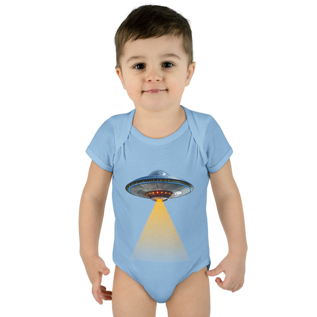 UFO Infant Bodysuit | Cute Alien Spaceship Baby Onesie