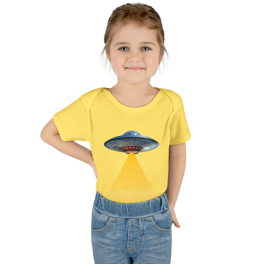 UFO Infant Bodysuit | Cute Alien Spaceship Baby Onesie