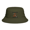 Copy of Emotionally Expresso Bucket Hat | Cute Coffee Bean Crying Emoji Designer Illustration by GT Artland