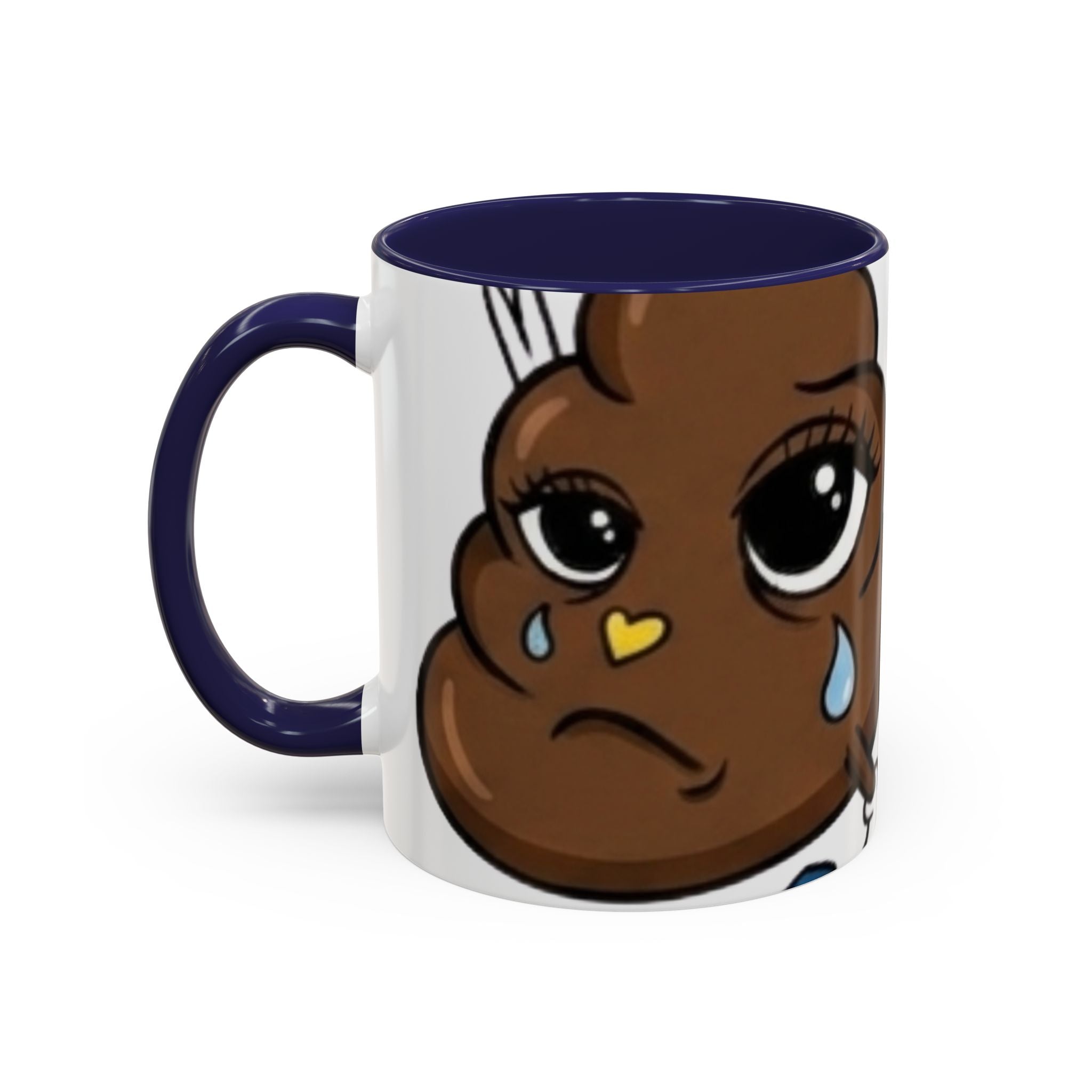 I Woke Up Like This Coffee Mug – Funny Poop Emoji Designer Accent Mug (11/15oz) by GT Artland