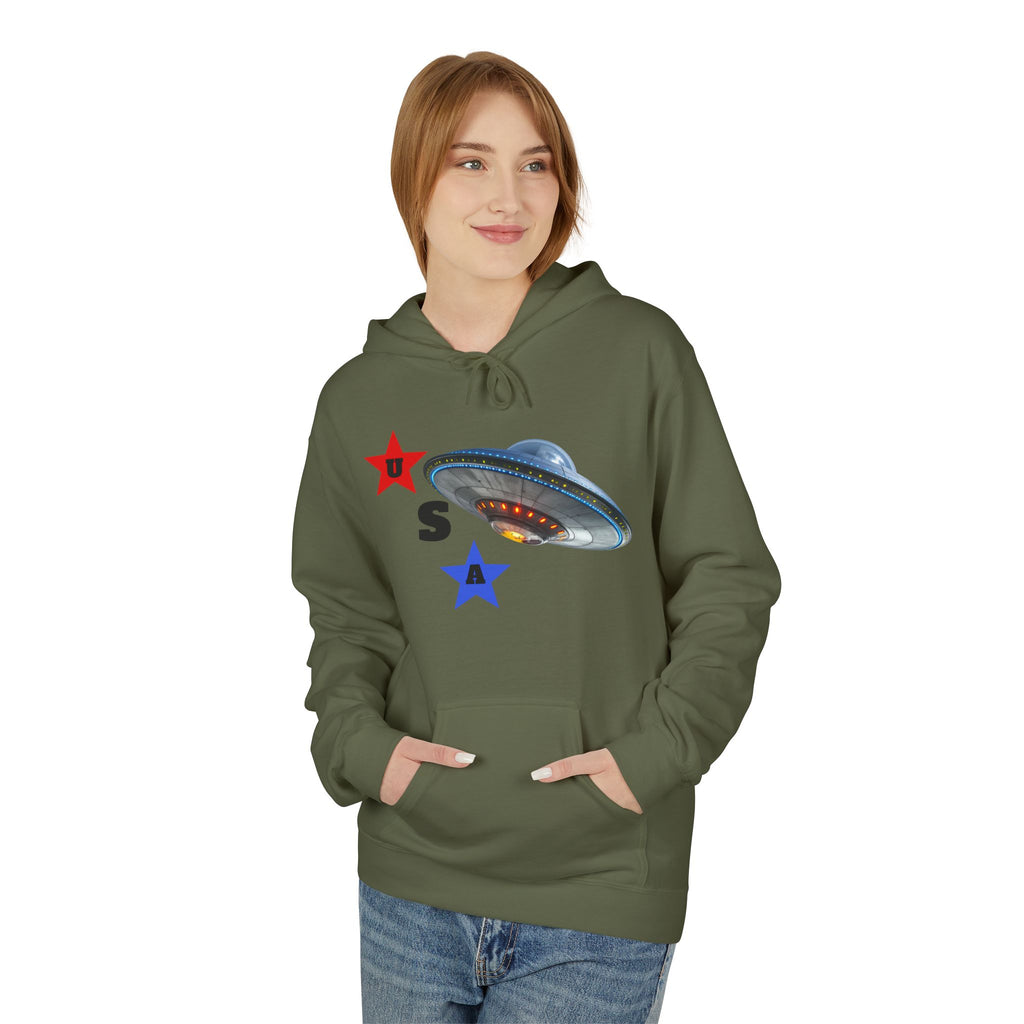 UFO Unisex Spaceship Hoodie