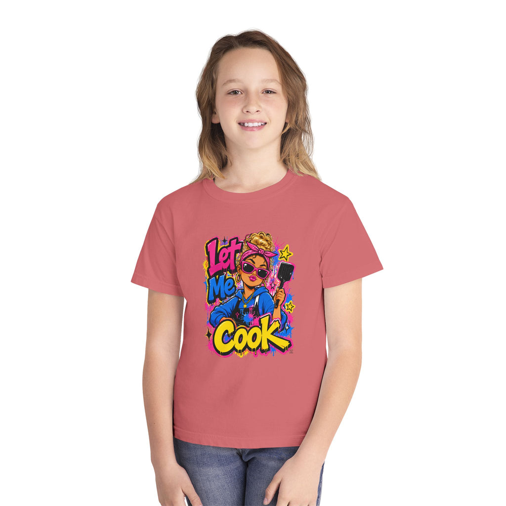 Let Me Cook Chef Girl Youth T-Shirt