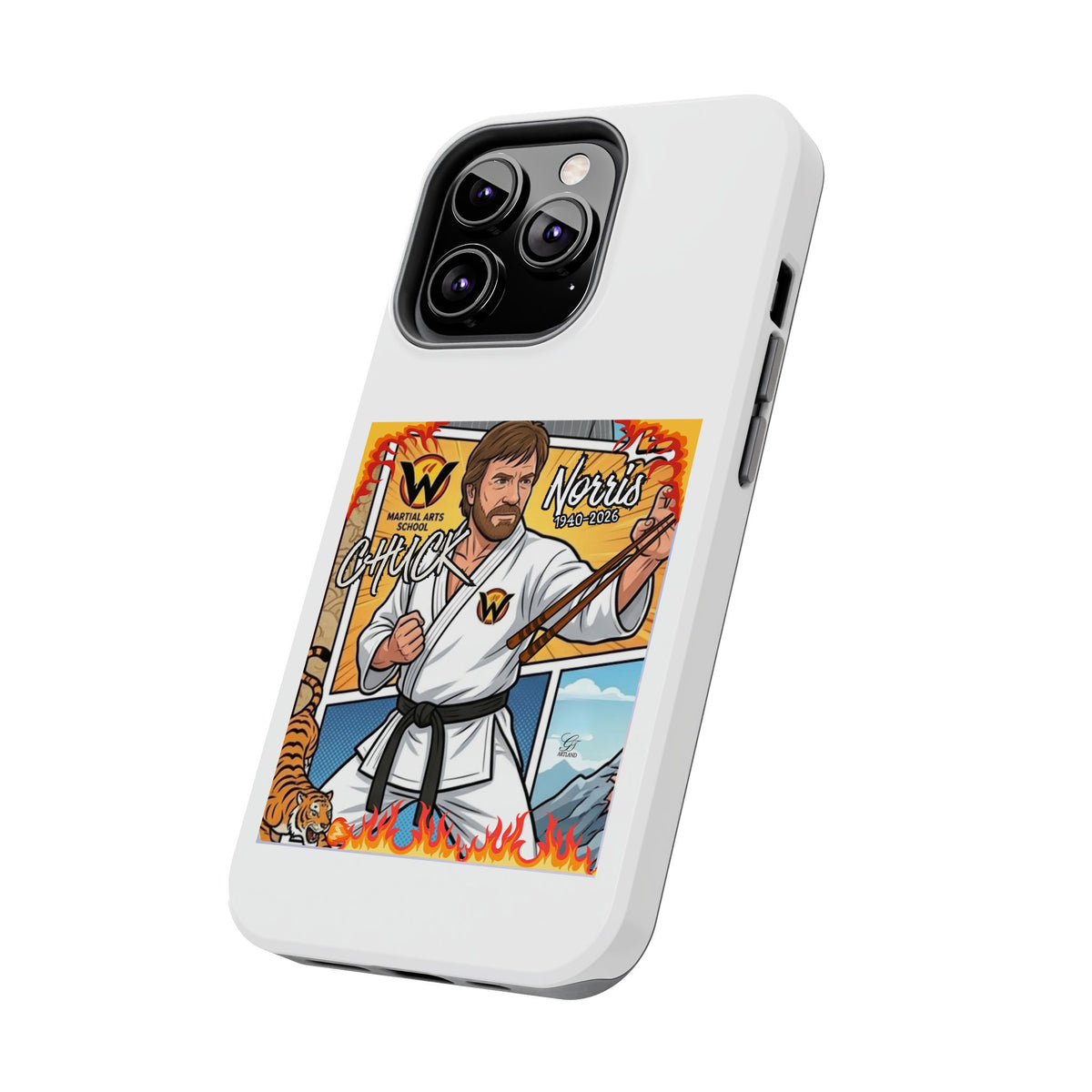Chuck Norris Karate Tough Phone Case