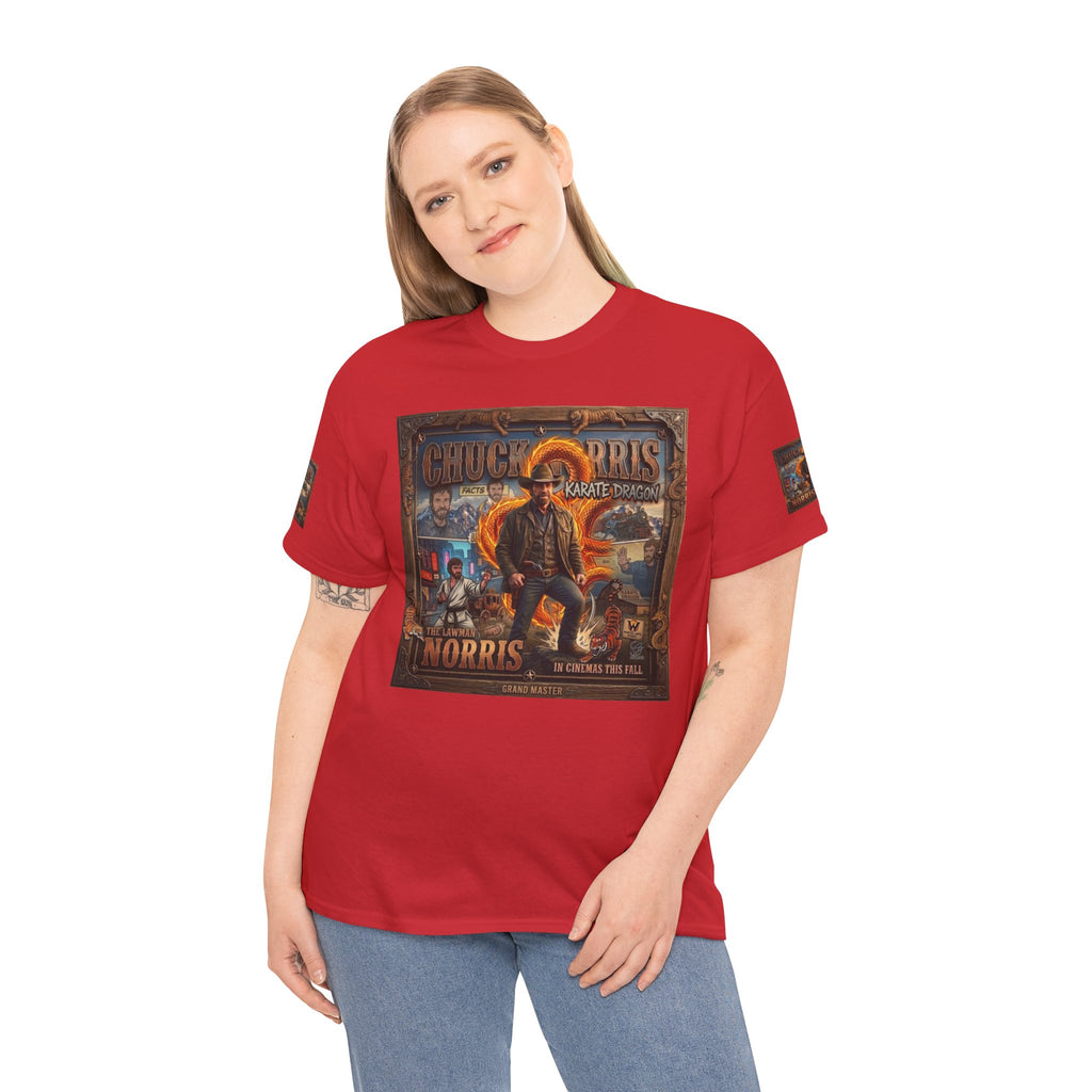 Retro Action Movie Poster T-Shirt | Vintage Fighter Hero Tee