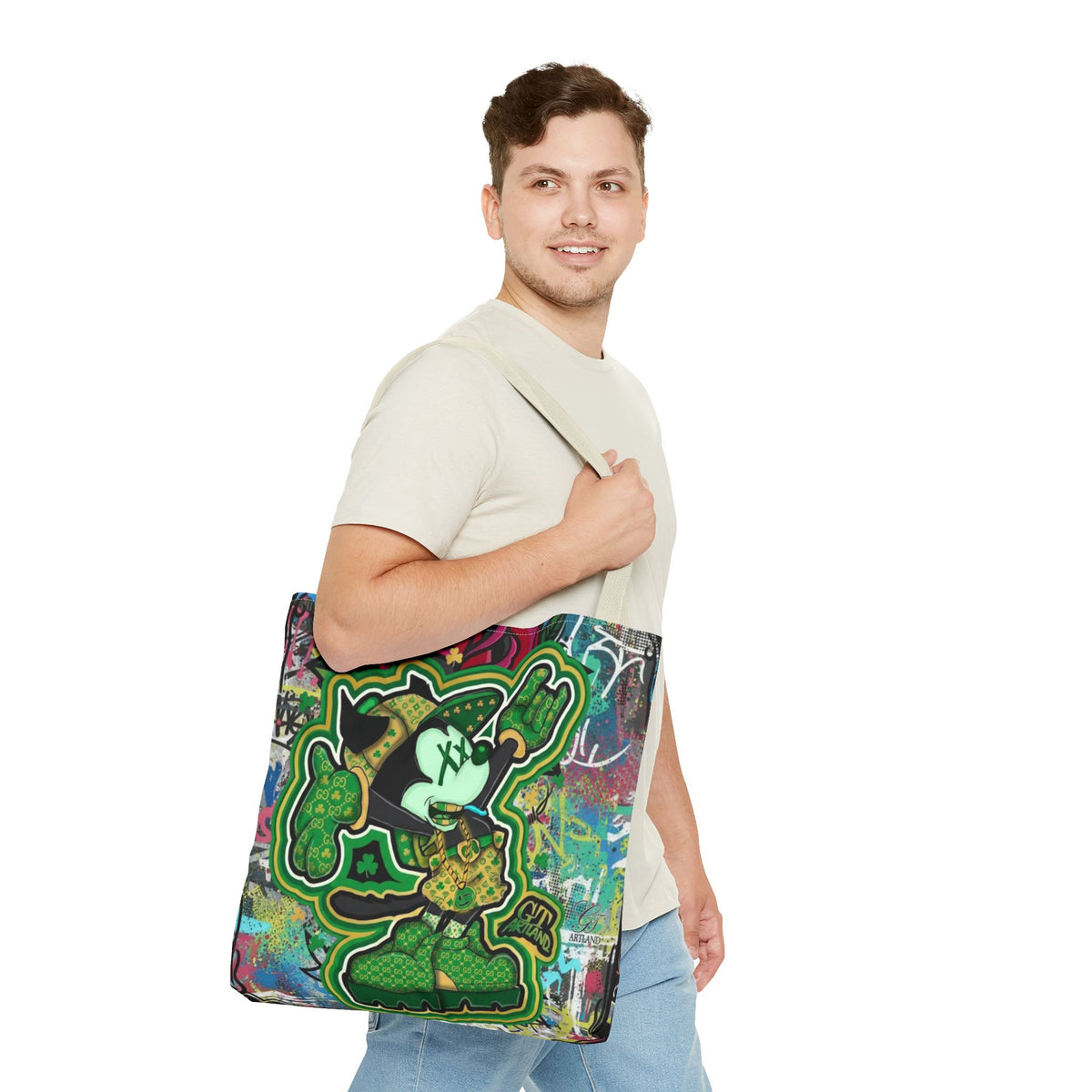 Shamrock Mouse Tote Bag