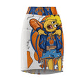 Copy of Cartoon Cheerleader NYC Graphic Pencil Skirt by GT Artland