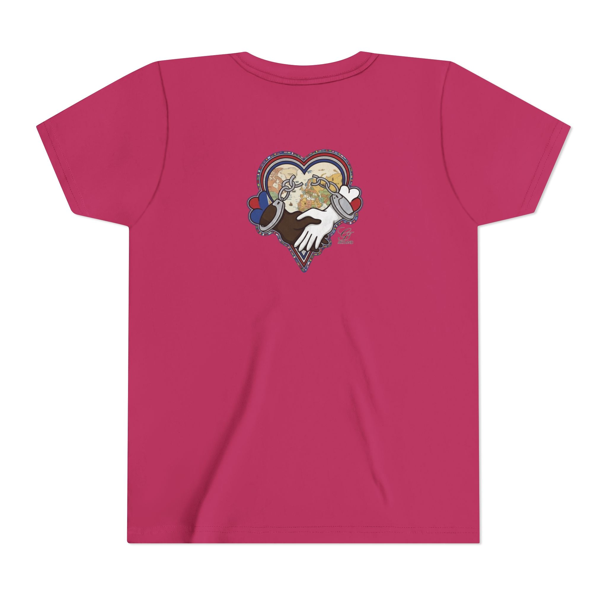 Heart Hands Graphic Tee | Youth Short Sleeve Tee by GT Artland