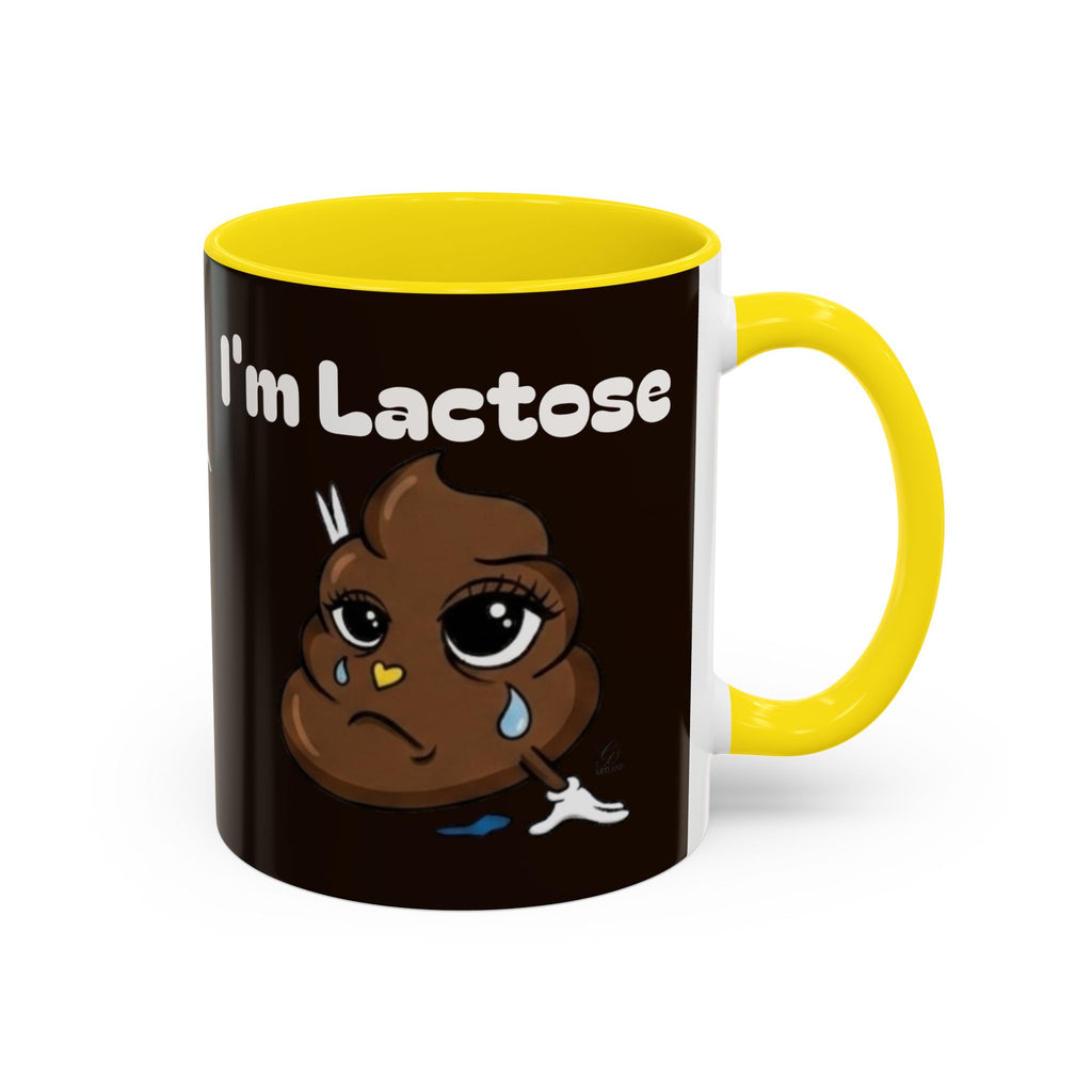 Coffee Mug — “I’m Lactose” Funny Poop Emoji Coffee Mug (11/15 oz) by GT Artland
