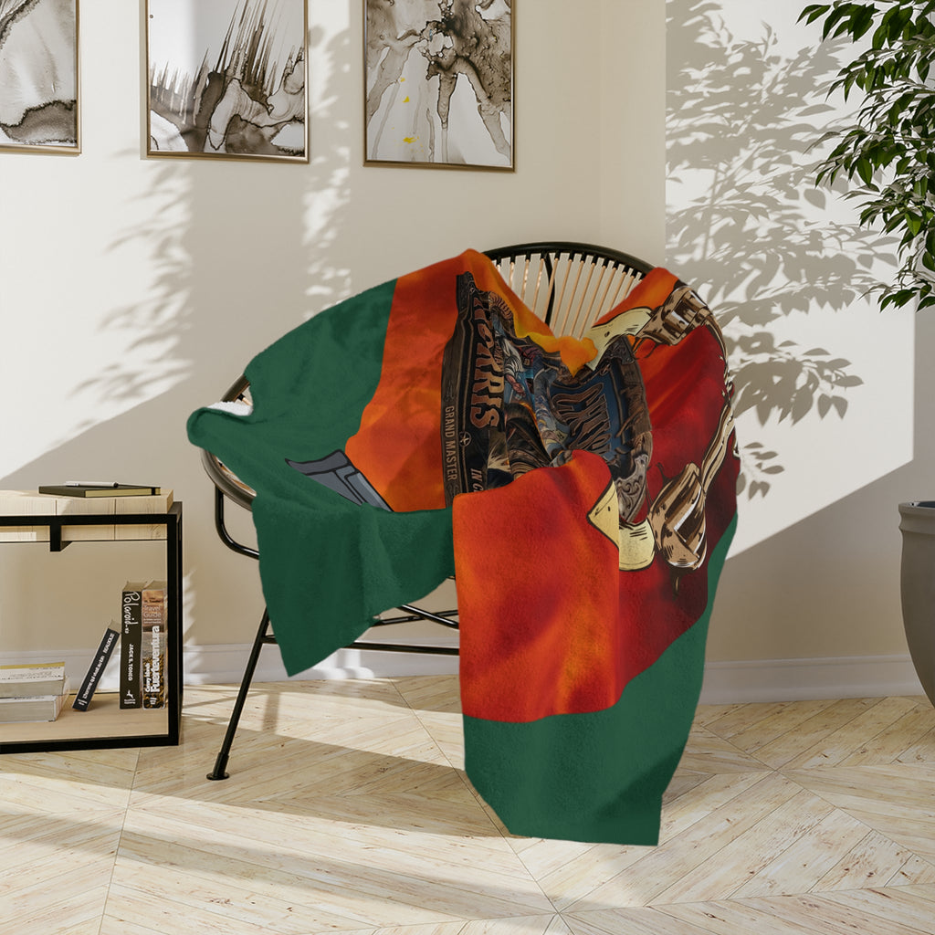Patrick Muldoon Velveteen Microfiber  Blanket