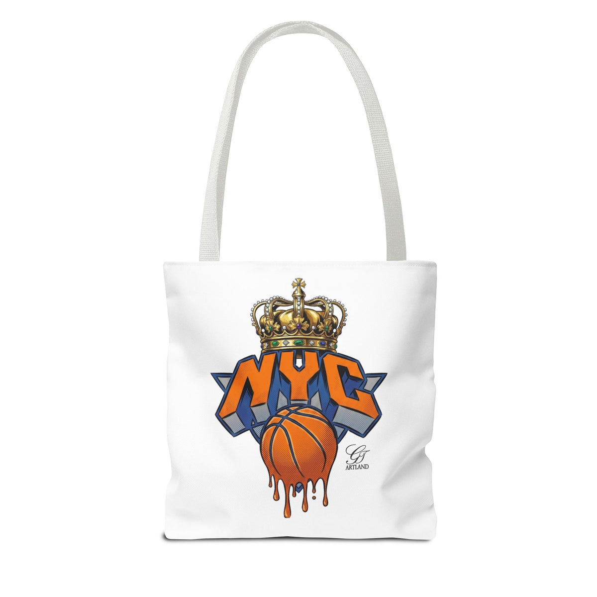 NYC Crown Basketball tote bag | Streetwear City Sports design