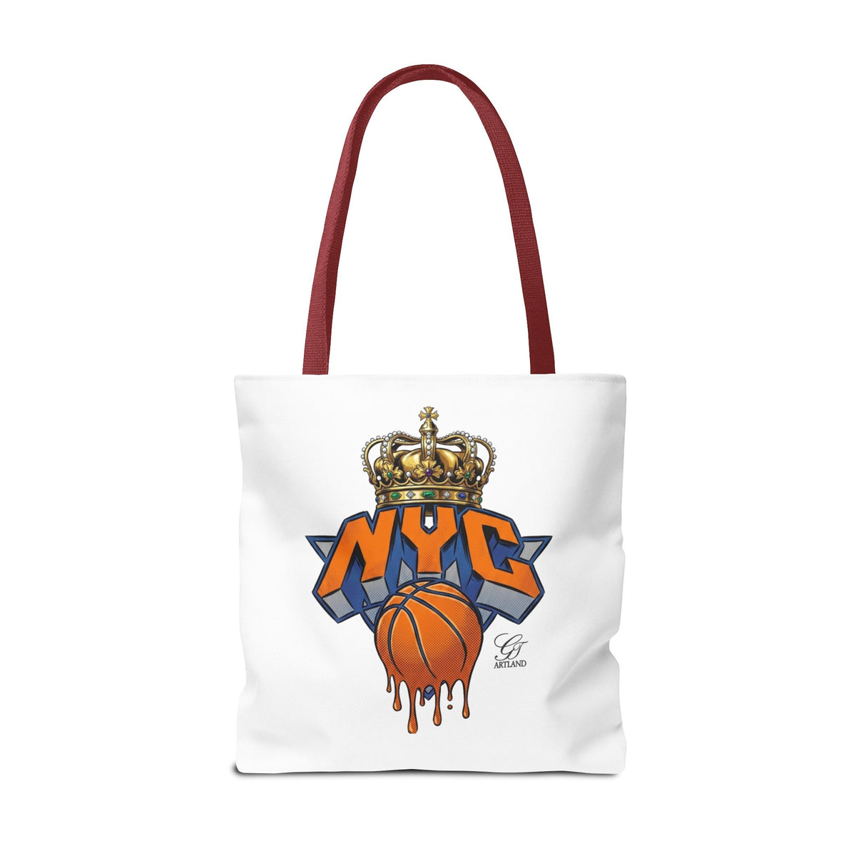 NYC Crown Basketball tote bag | Streetwear City Sports design