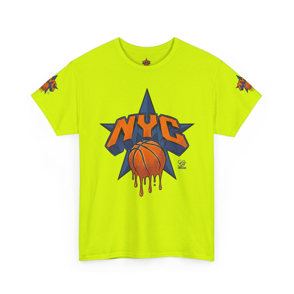 Copy of NYC Dripping Basketball Tee | New York City Hoops Shirt by GT Artland