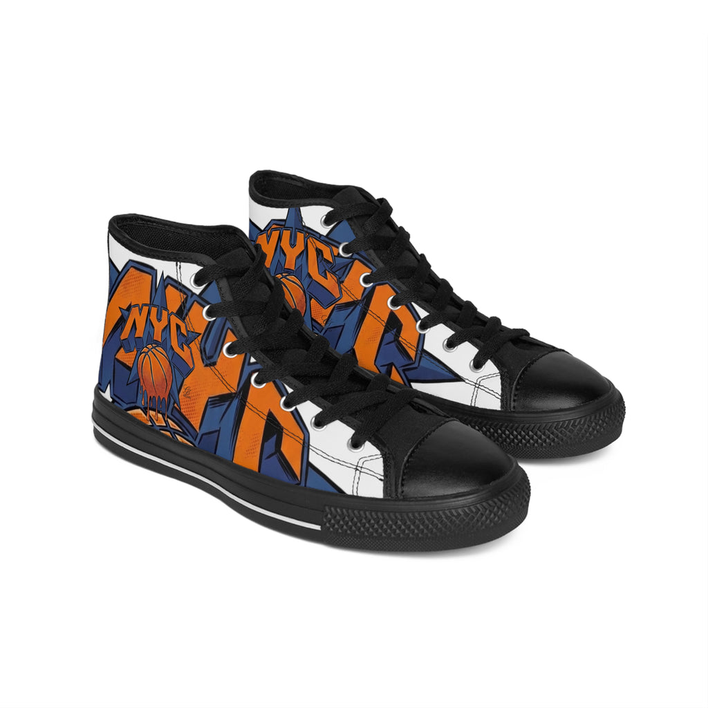 NYC Basketball Graffiti Sneakers