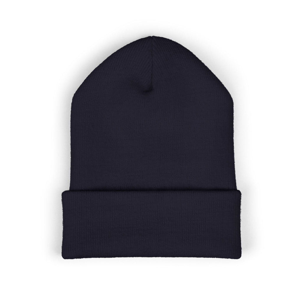 Retro Comic Duck Embroidered Cuffed Beanie