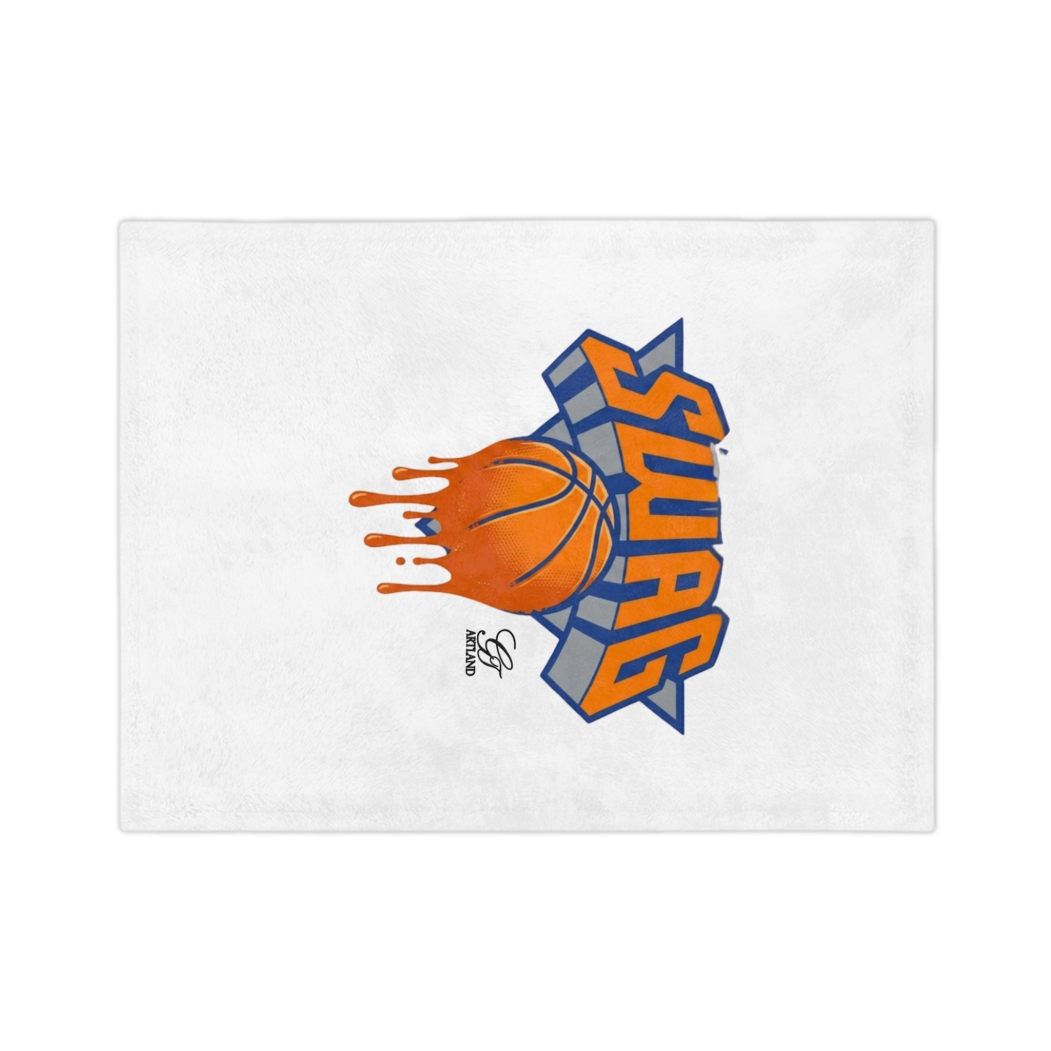 SWAG Dripping Basketball blanket | Velveteen Microfiber by GT Artland