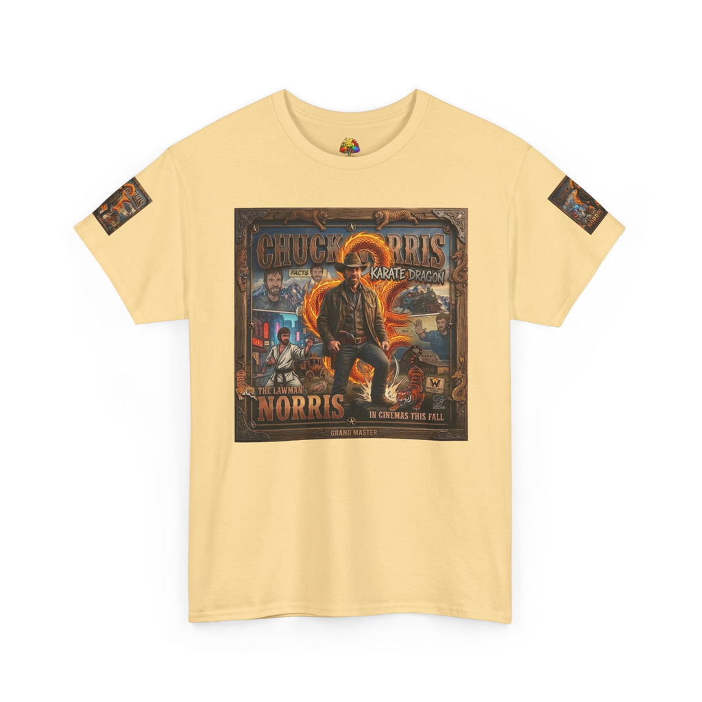 Retro Action Movie Poster T-Shirt | Vintage Fighter Hero Tee