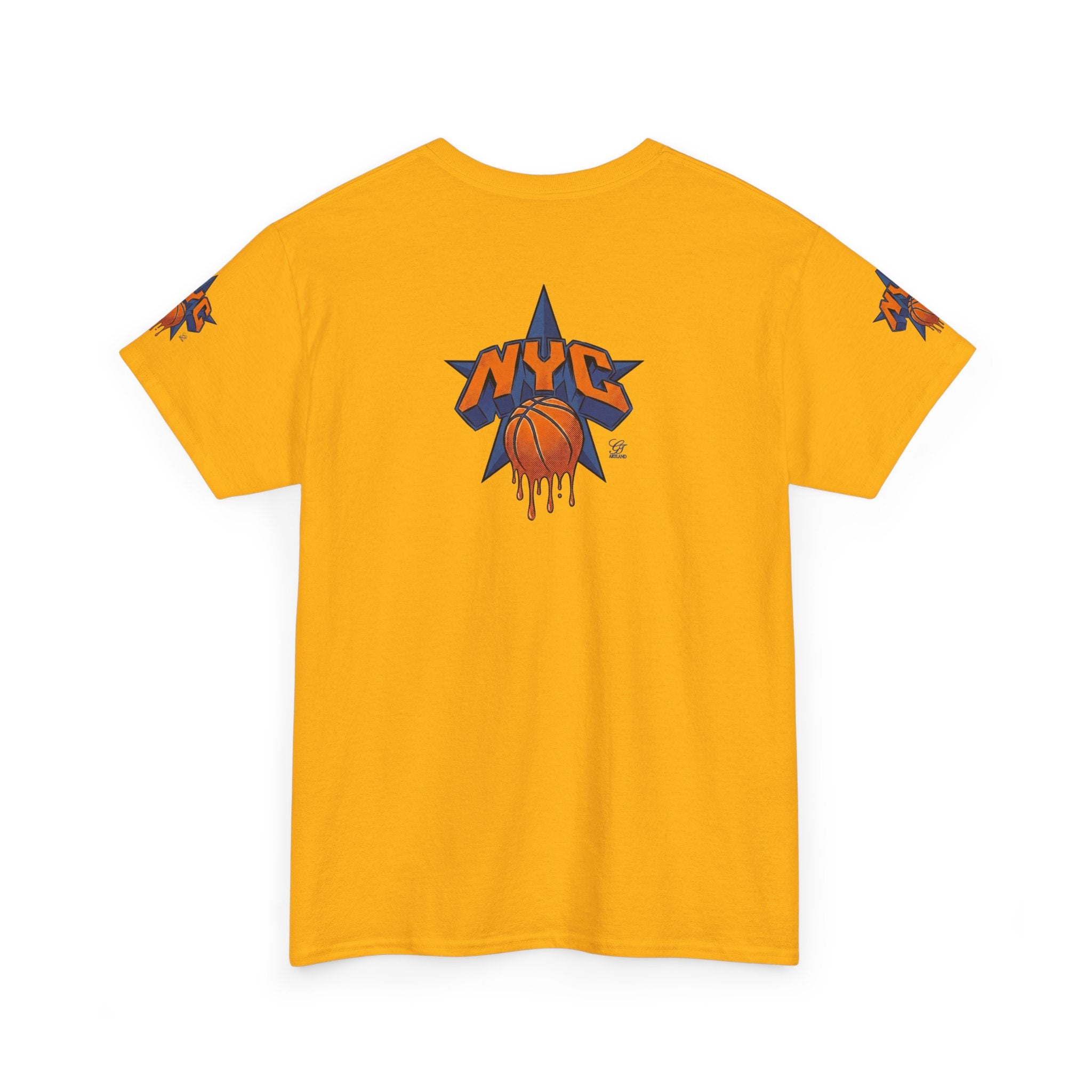 Copy of NYC Dripping Basketball Tee | New York City Hoops Shirt by GT Artland