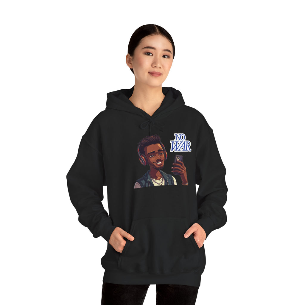 No War Unisex Heavy Blend Hoodie -Sweatshirt