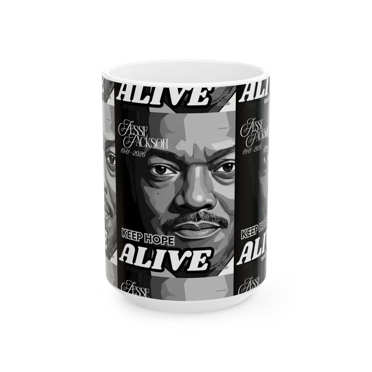 Keep Hope Alive 11oz 150z Mug | Ceramic Coffee Cup (11oz, 15oz)