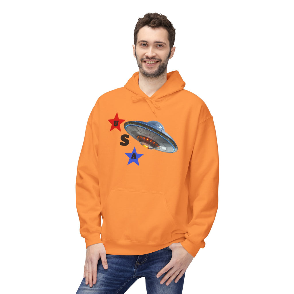 UFO Unisex Spaceship Hoodie