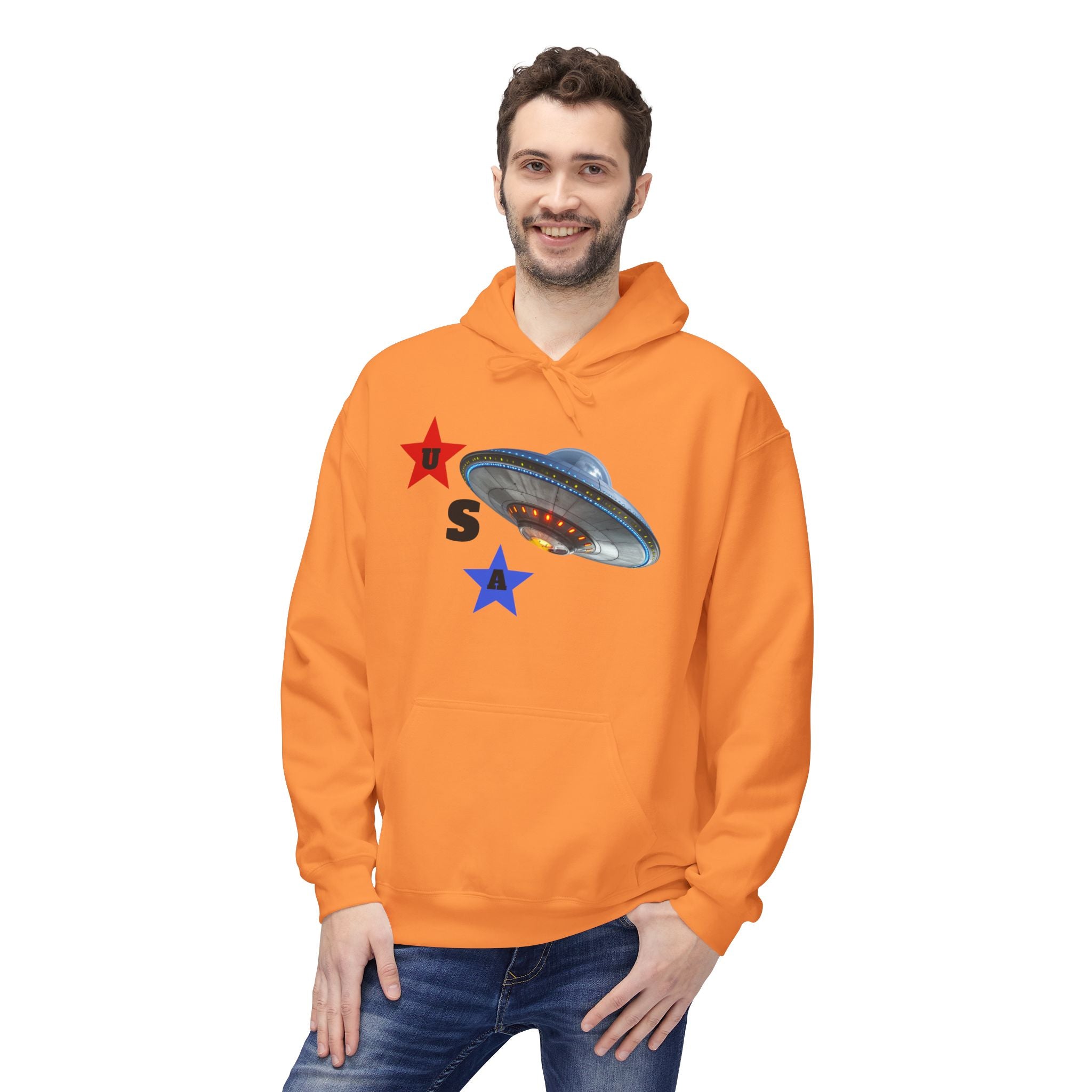 UFO Unisex Spaceship Hoodie