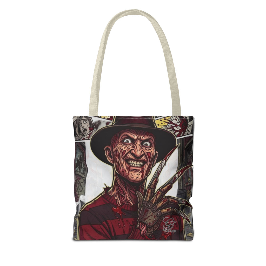 Elm Street Gangsta Horror Tote Bag by GT Artland