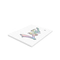 Pastel LOVE Graffiti Script Greeting Card | Blank Note Card, Pack of 8/16/24