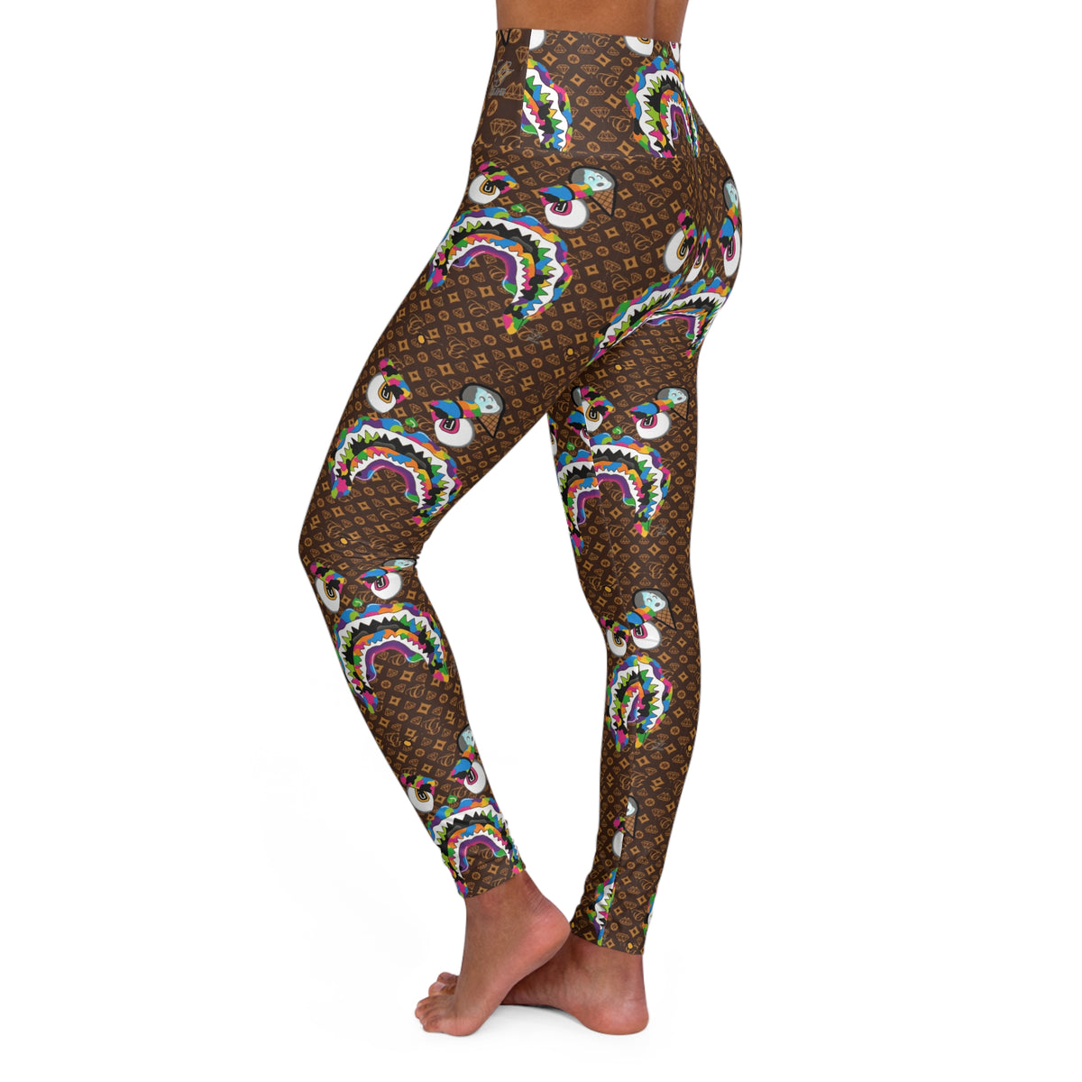 Gape High Waisted Yoga Leggings by GT Cartland