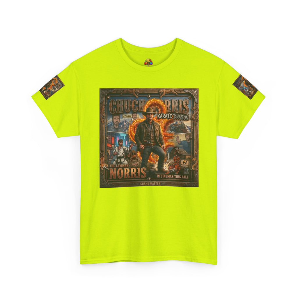Retro Action Movie Poster T-Shirt | Vintage Fighter Hero Tee