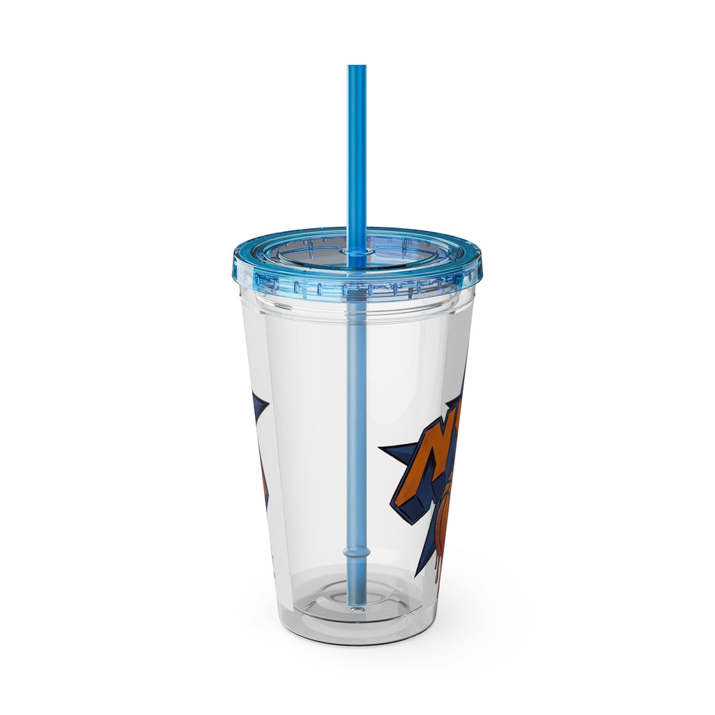 NYC Basketball Drip Tumbler 16oz