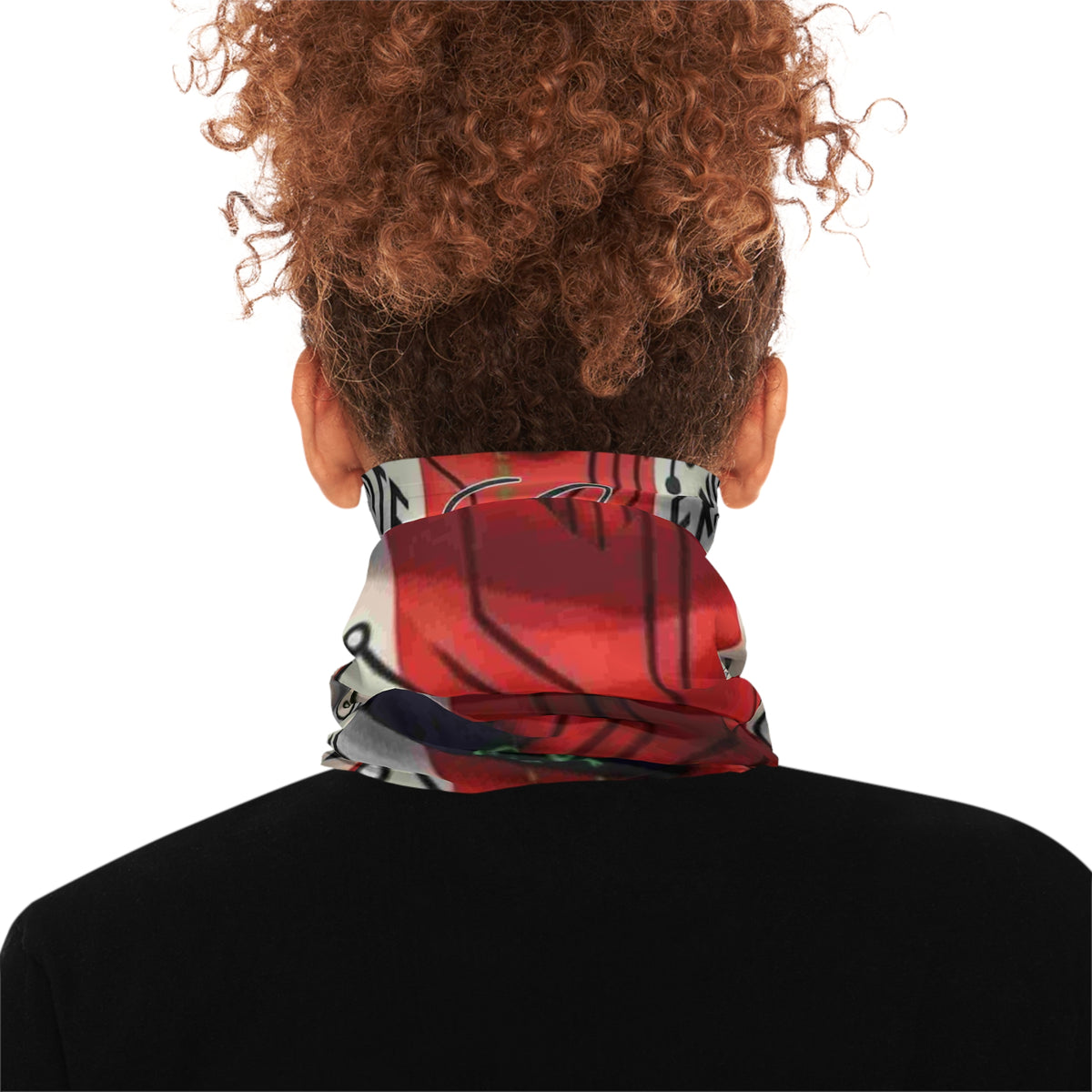 Anonymous Guy Designer Circuit Neck Gaiter — Unite & Expect Design by GT artland