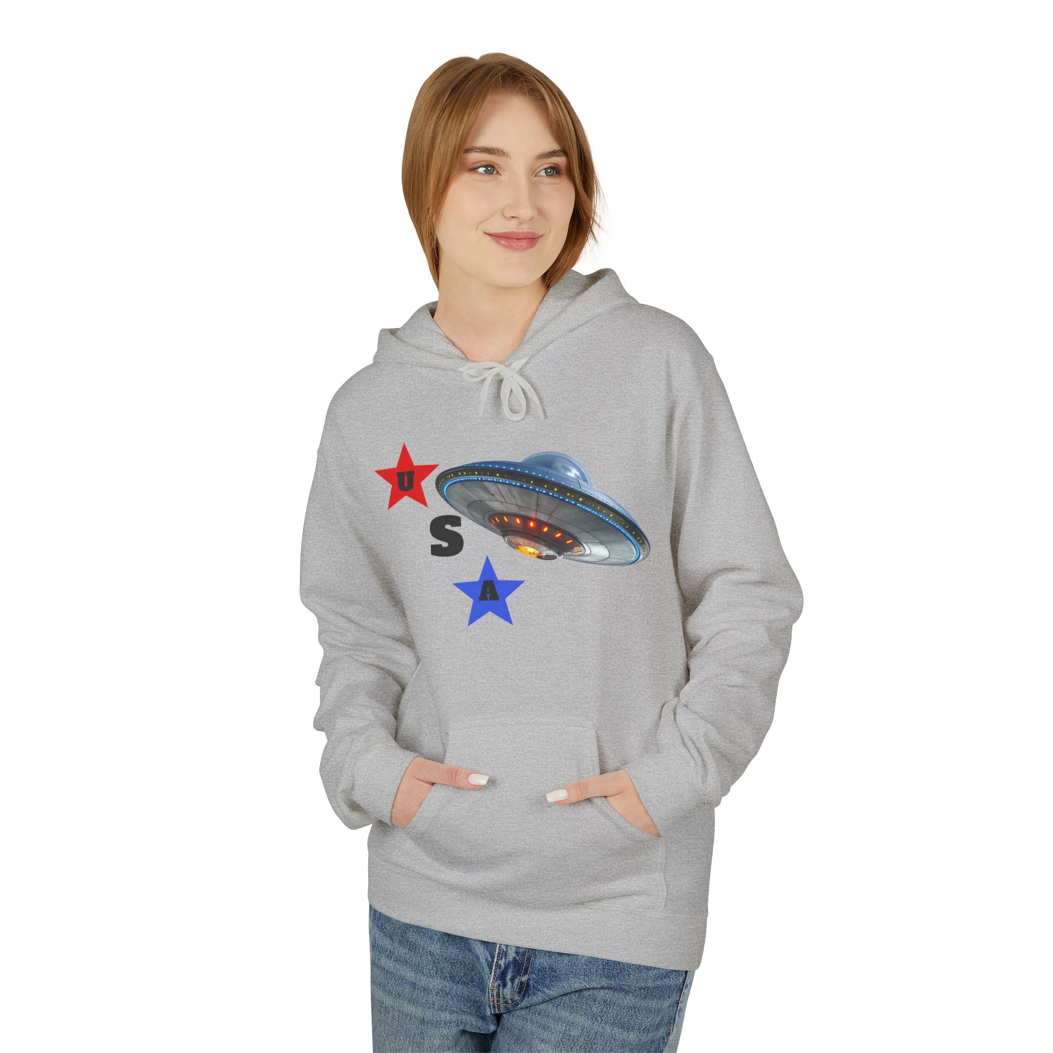 UFO Unisex Spaceship Hoodie