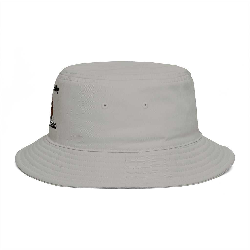 Copy of Emotionally Expresso Bucket Hat | Cute Coffee Bean Crying Emoji Designer Illustration by GT Artland