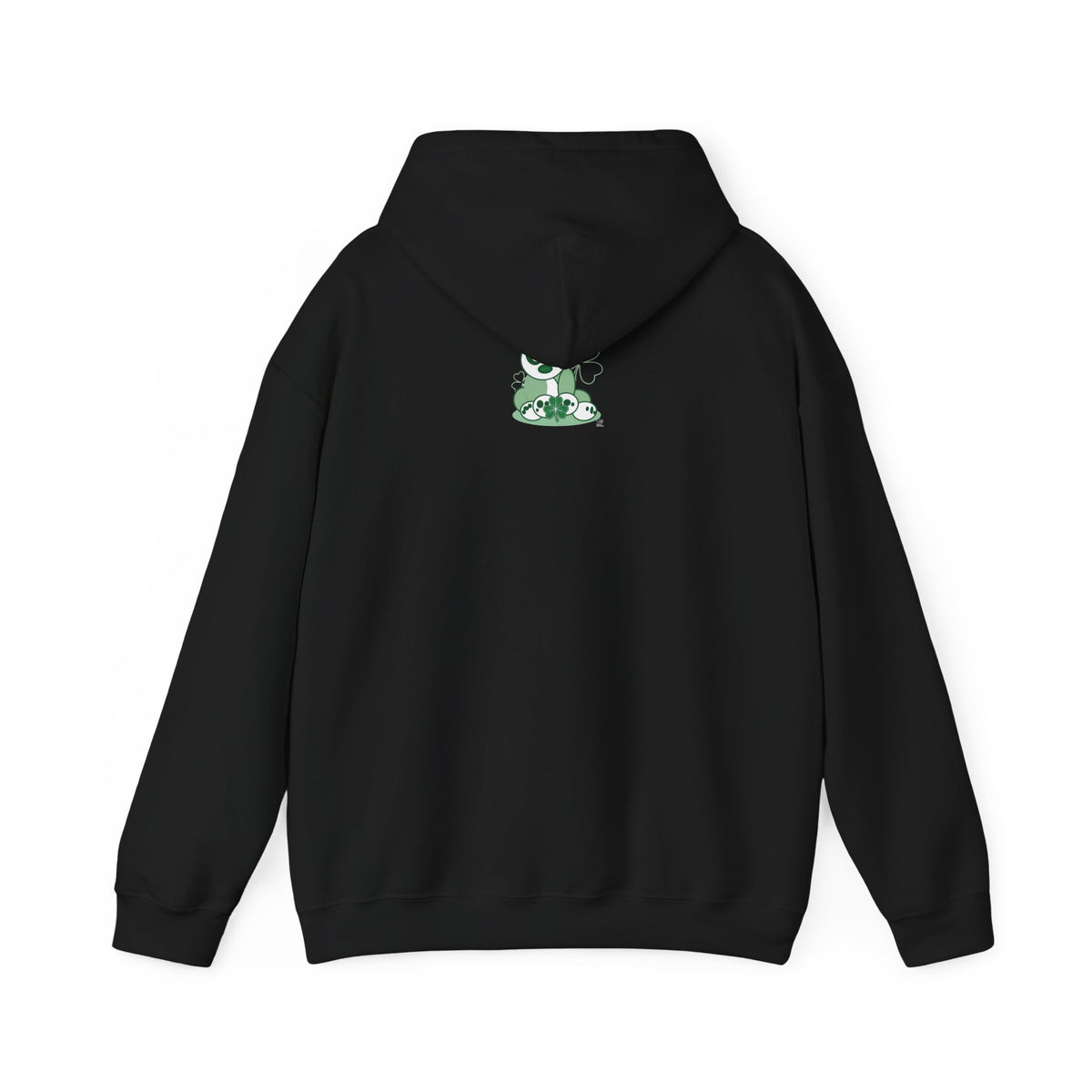 Green Panda with Bamboo Hoodie