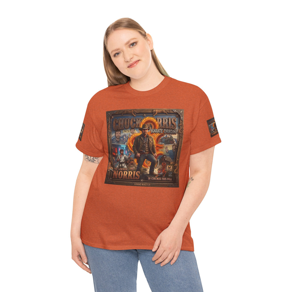 Retro Action Movie Poster T-Shirt | Vintage Fighter Hero Tee