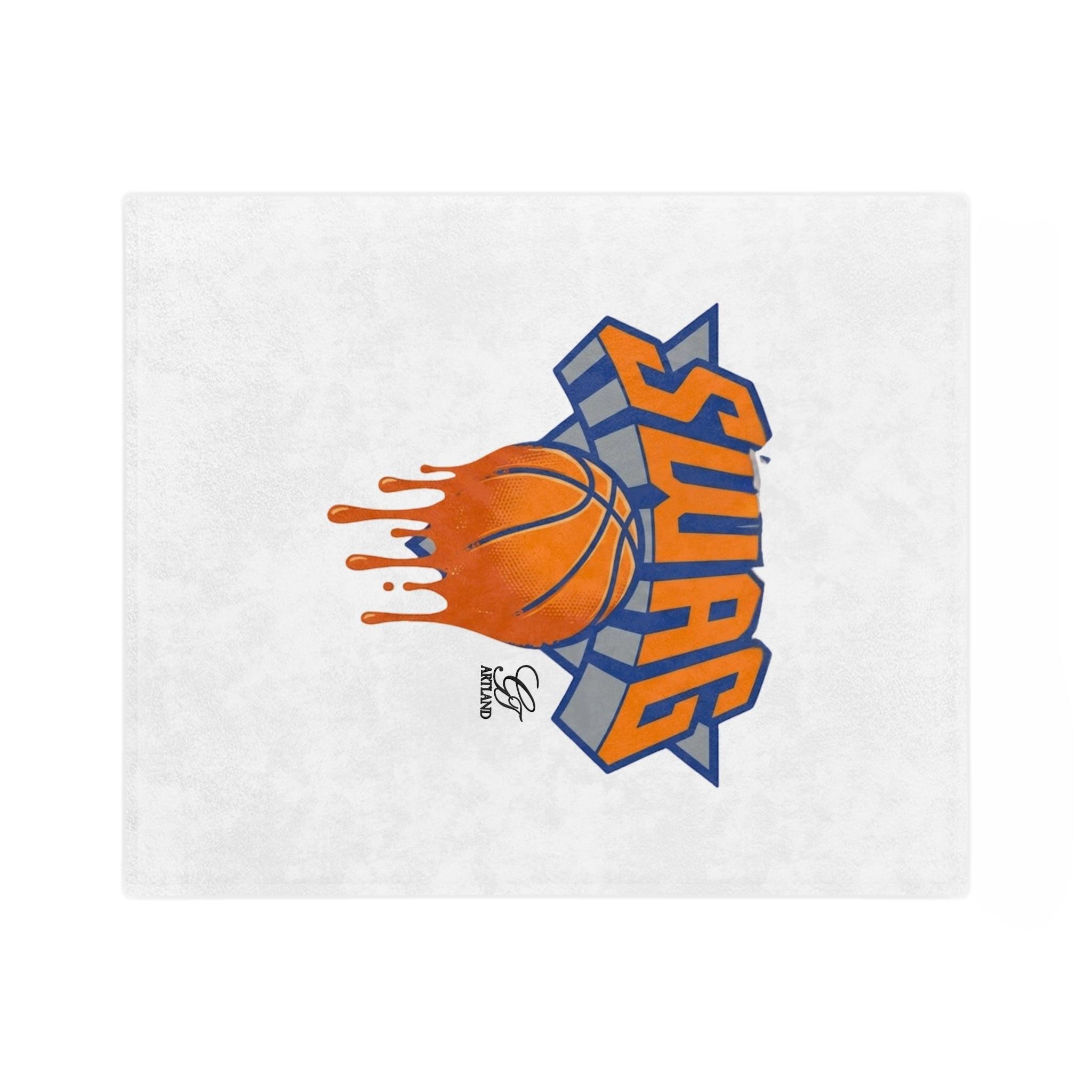 SWAG Dripping Basketball blanket | Velveteen Microfiber by GT Artland