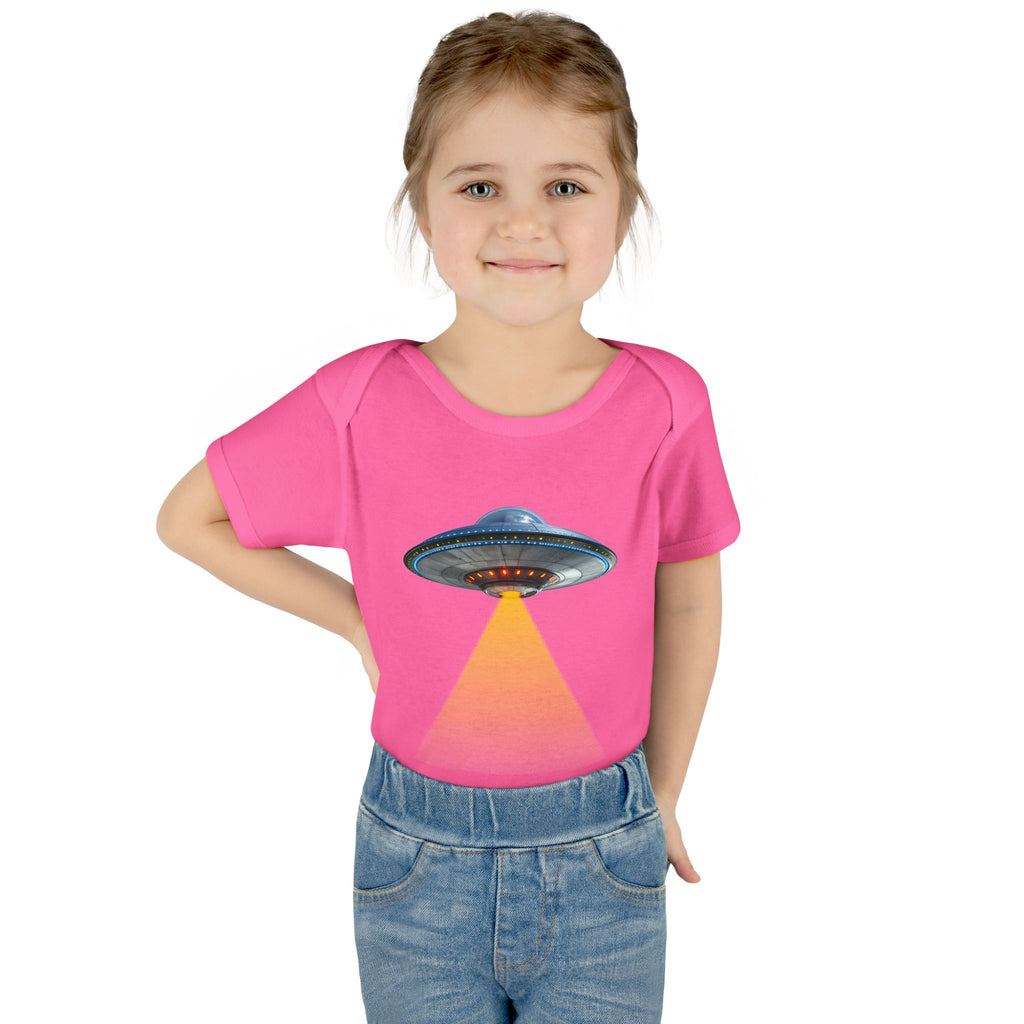 UFO Infant Bodysuit | Cute Alien Spaceship Baby Onesie