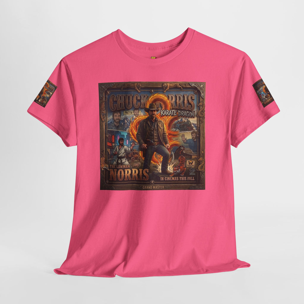 Retro Action Movie Poster T-Shirt | Vintage Fighter Hero Tee