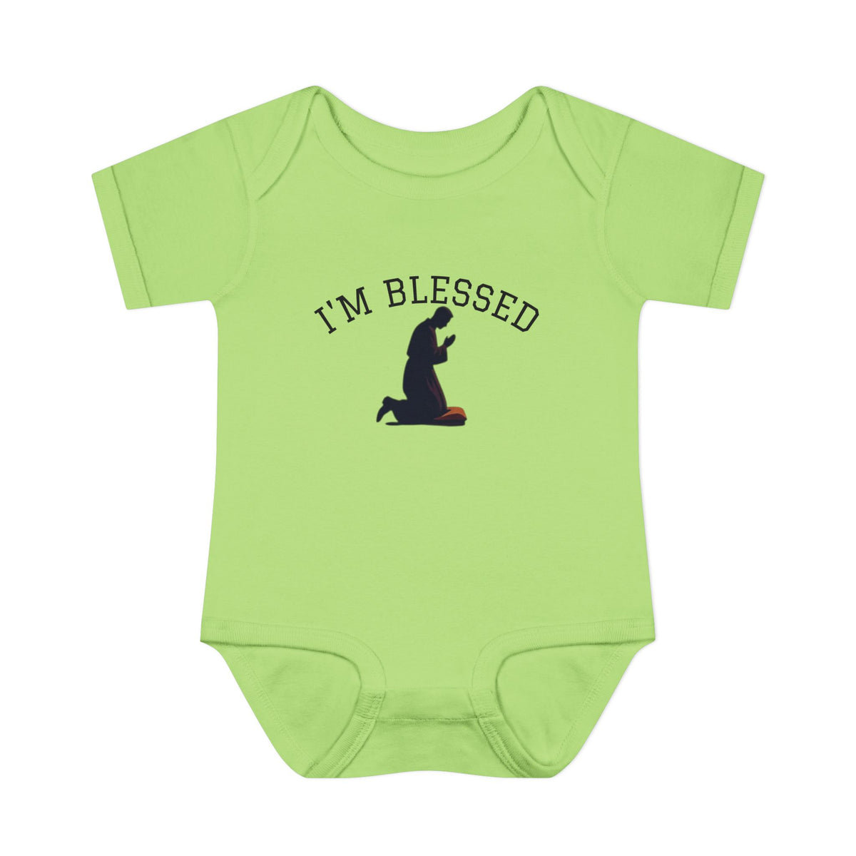 Praying Silhouette Infant Bodysuit | Baby Onesie