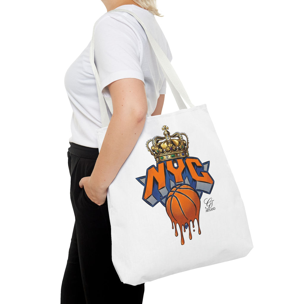 NYC Crown Basketball tote bag | Streetwear City Sports design