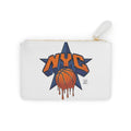 NYC Drip Basketball Mini Clutch Bag | Urban Sports Logo, Star Graphic by GT Artland